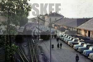 CFR Romania Railways Steam Loco 764 015 Sibiu 1971 (3).jpg