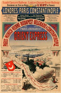 Le 5 juin 1883 à 19h30, à Paris, a lieu le premier départ de l'Orient-Express..jpg