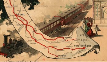 Le 5 juin 1883 à 19h30, à Paris, a lieu le premier départ de l'Orient-Express. b.jpg